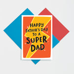 Load image into Gallery viewer, Super Daddy / Dad Father&#39;s Day Card
