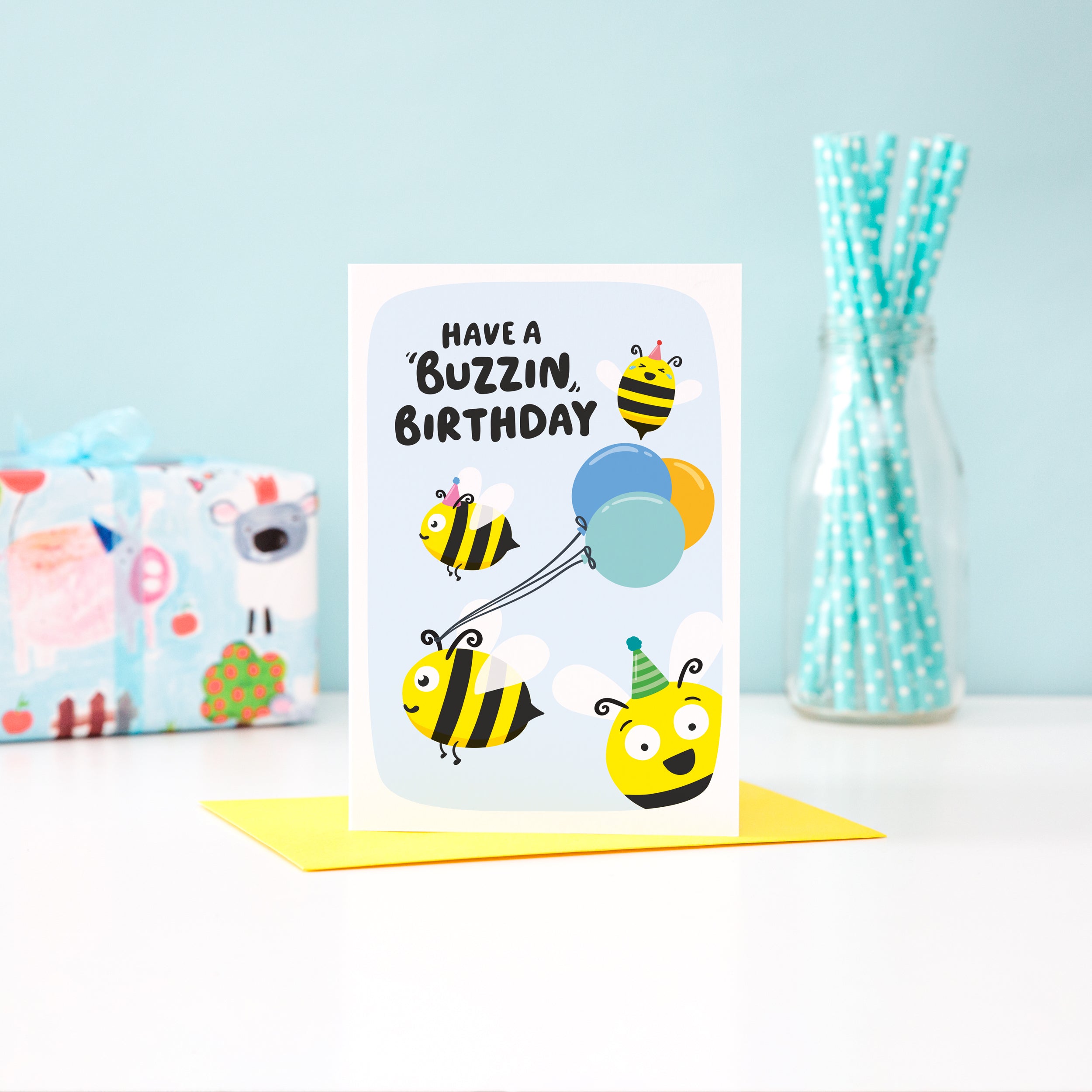 Have a buzzin' birthday - bee birthday card